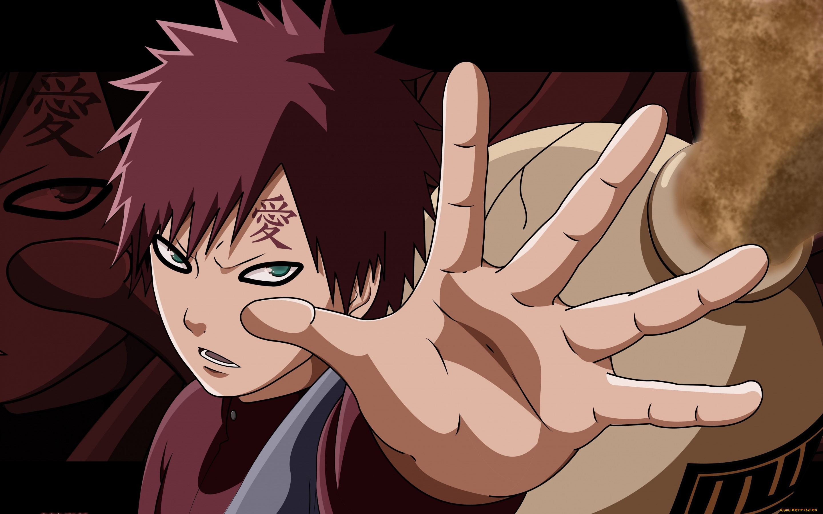 , naruto, gaara